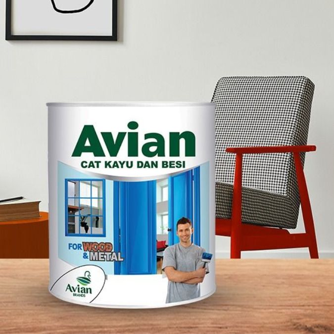 Avian Cat Kayu dan Besi 1kg